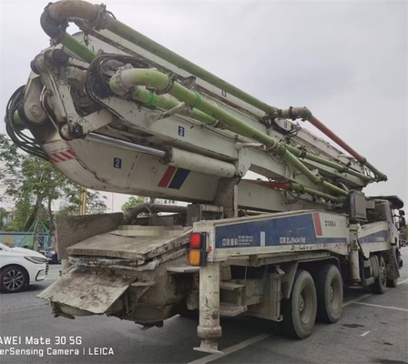 300 KW مستعملة مضخات الخرسانة مقطورة ، محمولة تستخدم Chipper Trucks