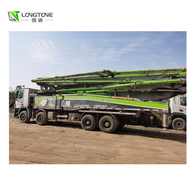 ZOOMLION Concrete Pump Pump 47X-5RZ 47m Concrete Pumping Car BENZ الشاسيه