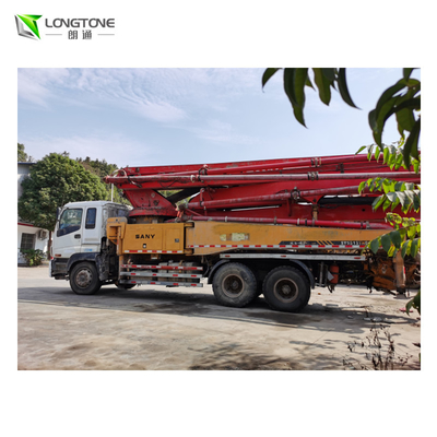 تستخدم 47m Concrete Pump Pump SYG5330THB 47 Anti Vibration Boom Pump