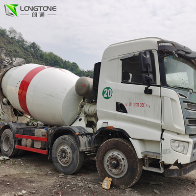 T-Shape Blade Used Mixer Truck ، 10 M3 Mixer Tank Truck 8500KG