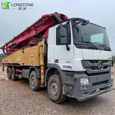 مضخة الخرسانة Iveco Mixer المخصصة مستعملة 120M³ / H 550L