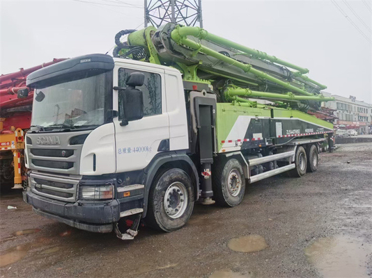 300 KW مستعملة مضخات الخرسانة مقطورة ، محمولة تستخدم Chipper Trucks