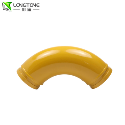 Schwing Dn125 كوع أنابيب خرسانية سطح طلاء جدار مزدوج