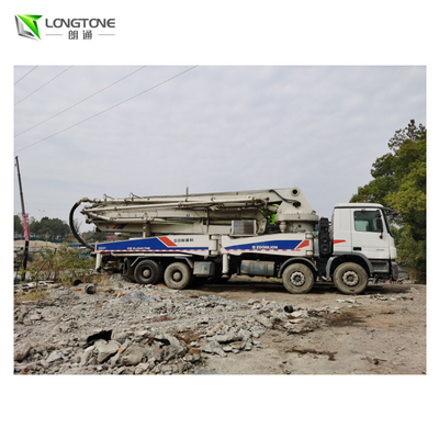 ZOOMLION Concrete Pump Pump 47X-5RZ 47m Concrete Pumping Car BENZ الشاسيه