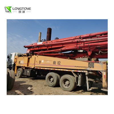 تستخدم Putzmeister Concrete Pump Pump 37/42 / 52m Pump Length