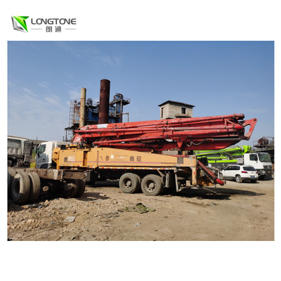 تستخدم Putzmeister Concrete Pump Pump 37/42 / 52m Pump Length