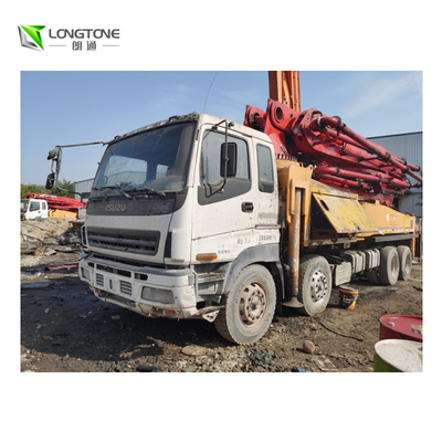 تستخدم Putzmeister Concrete Pump Pump 37/42 / 52m Pump Length
