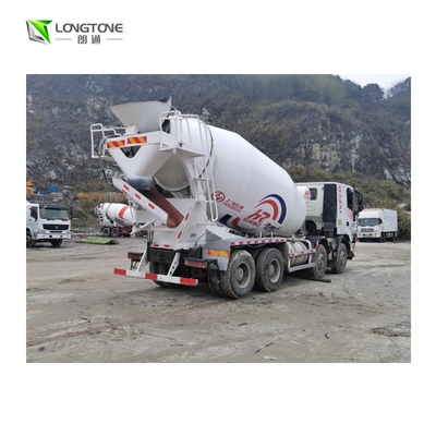 مستعملة وجديدة Howo 8X4 12 Wheel Euro Concrete Cement Mixer Truck For Sale