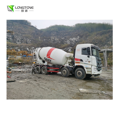 تستخدم الصين Howo Cement Concrete Mixer Truck 8m3 10m3 12m3 6x4