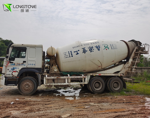 T-Shape Blade Used Mixer Truck ، 10 M3 Mixer Tank Truck 8500KG