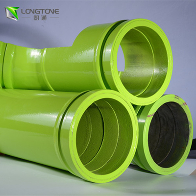 125BX3m زومليون أجزاء مضخة الخرسانة أنبوب الكوع Q235A HRC 63-66